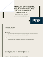 The Downfall of Barings Bank, Comparison of Conventional and Islamic Corporate Governance