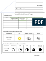 Tabela Registo Clima