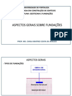 Aspectos Gerais Sobre Fundações