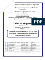 Commande Des Convertisseurs DC-DC Par Mode de Glissement