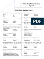 TNEB ECE Model Question Paper 3