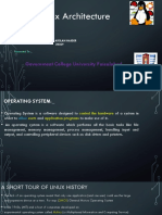 Unix Architecture