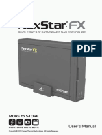 Vantec NST-610NU-N1 NexStar FX Gigabit NAS Enclosure Manual