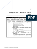 Computation of Total Income and Tax Payable PDF