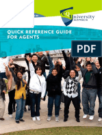 Quick Reference Guide For Agents: Be What Want To Be