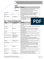 8ca - Aerobic Respiration: Word Sheets