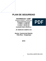 Plan de Seguridad HOSTAL YEAR