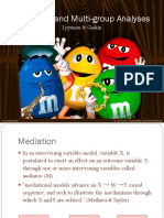 Mediation and Multi-Group Moderation