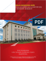 Brosur Pascasarjana Uin SGD 2018