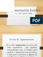 Argumentación Jurídica