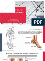 Plantar Fasciitis Home Exercise