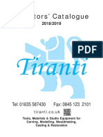 Tiranti Sculpt Catalogue 2018