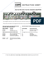 Rywire Instructions 92 95 EG DC 92 93 Chassis Adapter