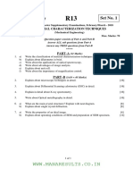 Mf7017 Materials Testing and Characterlation Techniques