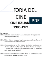 Historia Del Cine-Cine Italiano 1905-1921