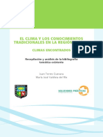 Clima y Conocimientos Tradicionales Región Andina PDF