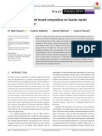 The Effects of Shariah Board Composition On Islamic Equity Indices ' Performance