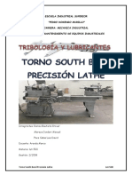 Informe Torno South Bend