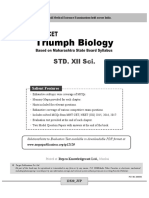 MHT Cet Triumph Biology Mcqs Based On STD Xii Syllabus MH Board 12320