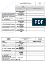 Lista de Verificación ISO 17025