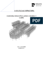 Memoria de Calculo Estructural Edf 4 Niveles Etabs 9.5 Colombia