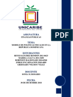 Modelo de Políticas Fiscales en La República Dominicana