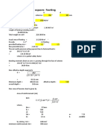 Design of Isolated Footing