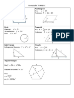 Formulas