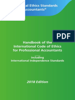 IESBA Handbook Code of Ethics 2018