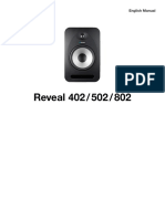 Tannoy Reveal 402 - Manual English PDF