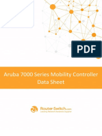 Aruba 7000 Series Mobility Controller Data Sheet