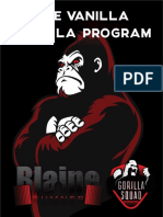 Vanilla Gorilla Program