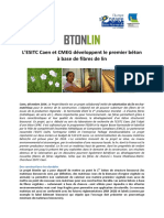 2015 01 16 Premier Beton Structurant Biosource