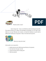 Module in Typewriter