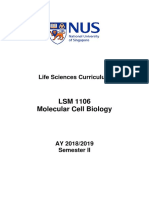 LSM1106 Practical Manual 20182019