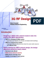 3G RF Design: Selva Cromwel Wireless Network Engineering