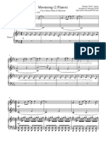 Moonsong (Oside) (2 Pianos) PDF