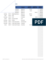 Expenses Worksheet