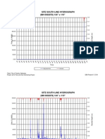 Site South Line Hydrograph (MH 0692078) 144" X 119": Adjusted Flow Rainfall