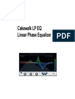 Cakewalk LP EQ Linear Phase Equalizer