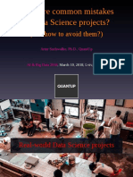 What Are Common Mistakes in Data Science Projects?: (And How To Avoid Them?)
