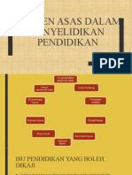 Elemen Asas Dalam Pendidikan 