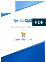 Cscart User Manual 1 3 5