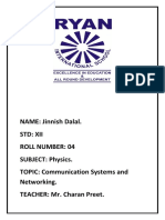 Physics Project Class 12 Isc