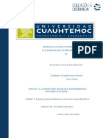 Franklin Garcia Lloreda - 4.1.ensayo - La Institución Escolar y Los Problemas Sociales Actuales