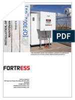 This Document Contains The Installation, Operation & Maintenance Instructions For Fortress Systems Neutral Earthing Resistors.