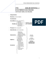 Prof. Mazzarotto Análise Sintática - 2: Estudo Do Período E Das Orações