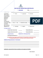 Design NOC Application Form