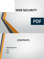 Web Security: Prepared By, R.S.Rampriya/Cse