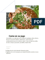 Carne en Su Jugo